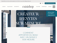 Tablet Screenshot of cuisishop.com